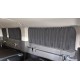Ford Transit Custom 350 XLT -  комплект штор из материала Alcantara (искусственная замша) 